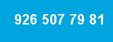 926 507 79 81